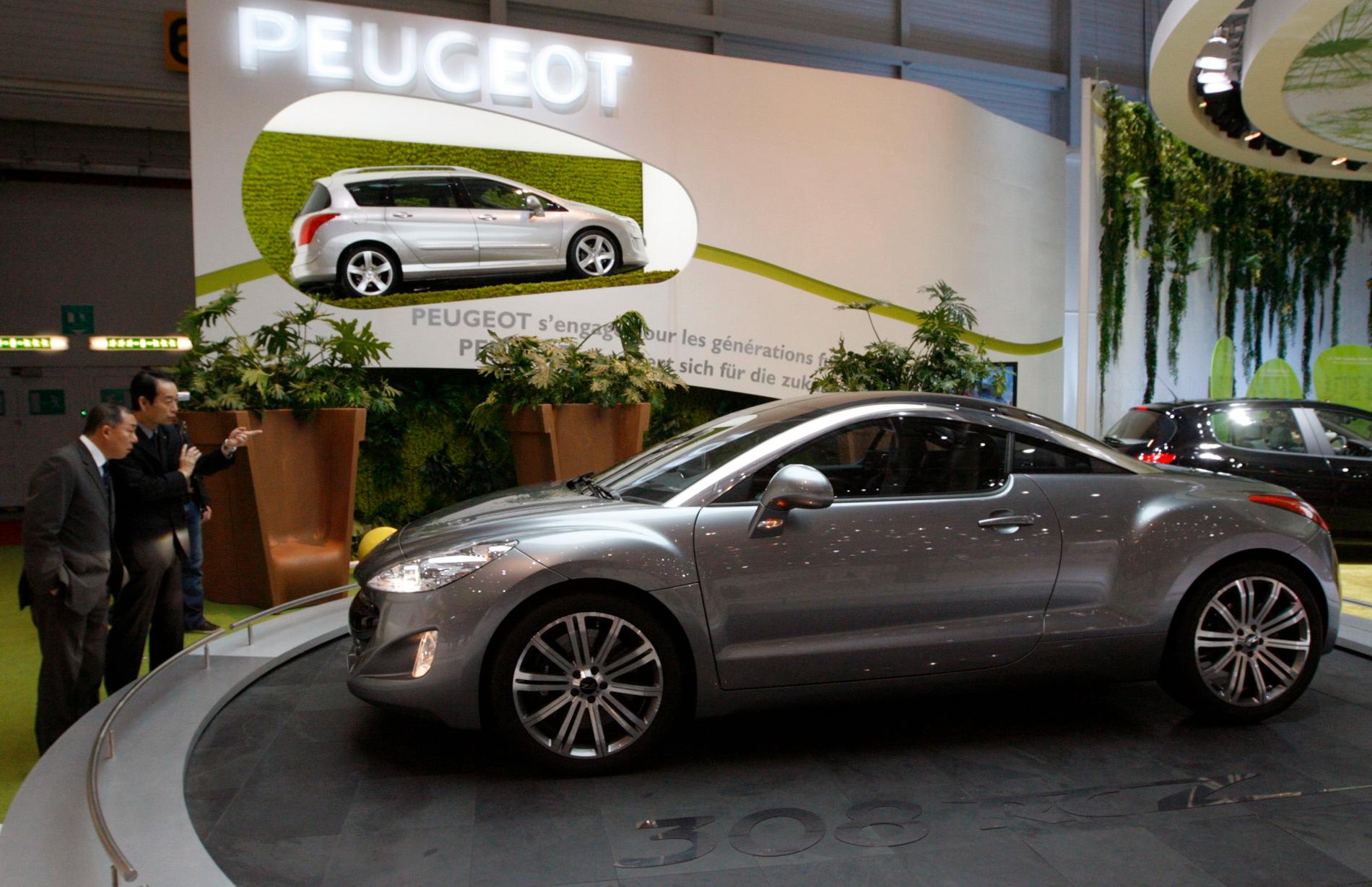 Peugeot nya konceptbil 308 RCZ