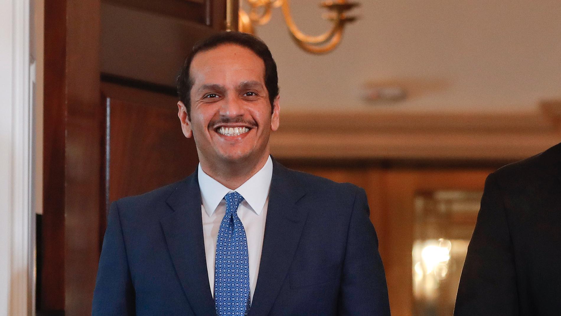 Qatars utrikesminister Mohammed bin Abdulrahman al-Thani. Arkivbild.