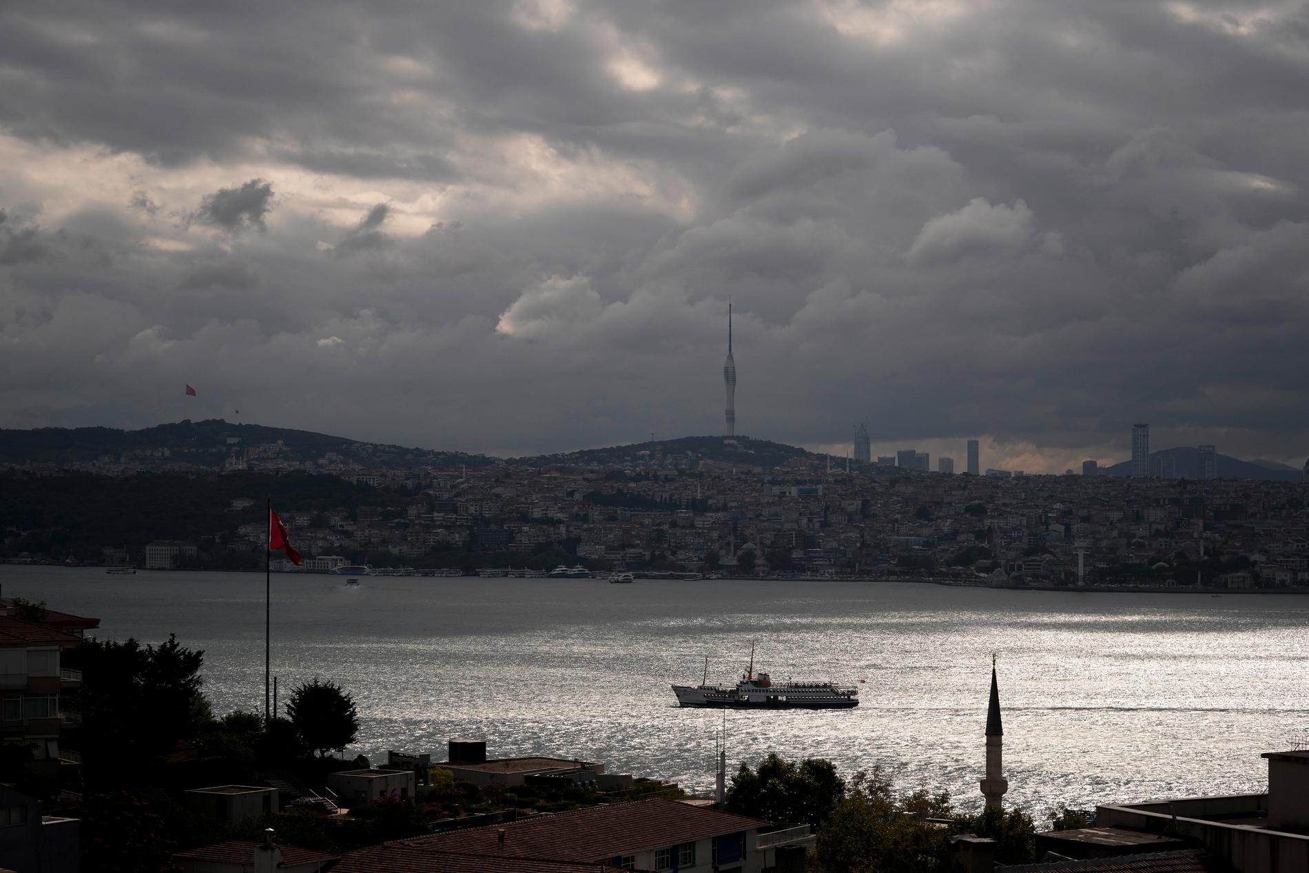 Kvinnan greps på en adress i Istanbul. 