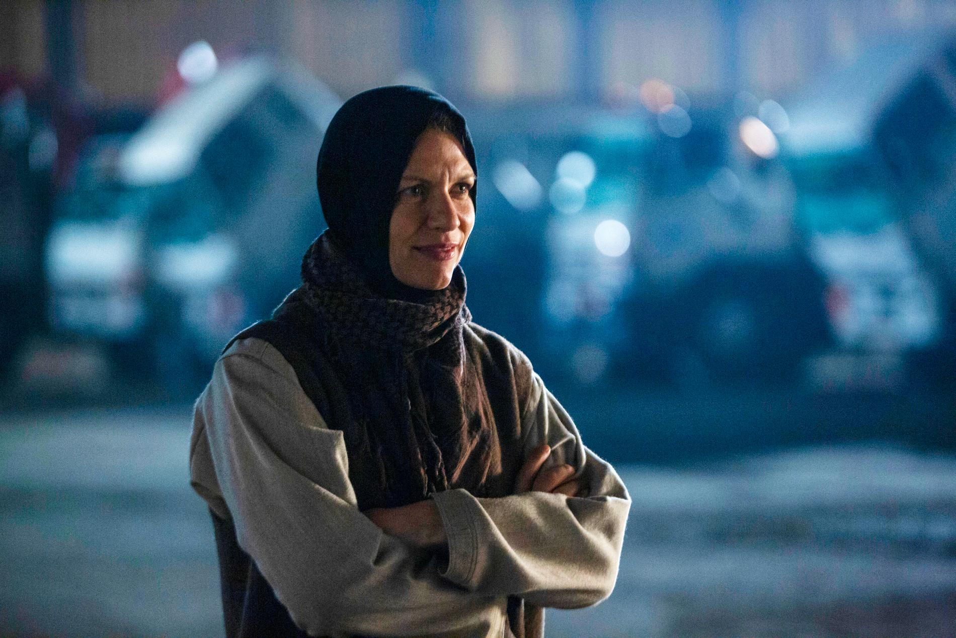 Claire Danes spelar CIA-agenten Carrie Mathison. Pressbild.