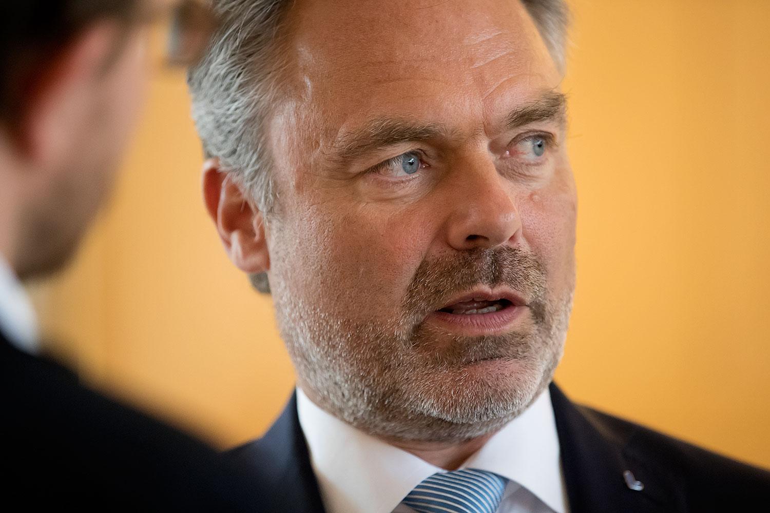 Jan Björklund, Liberalernas partiledare.
