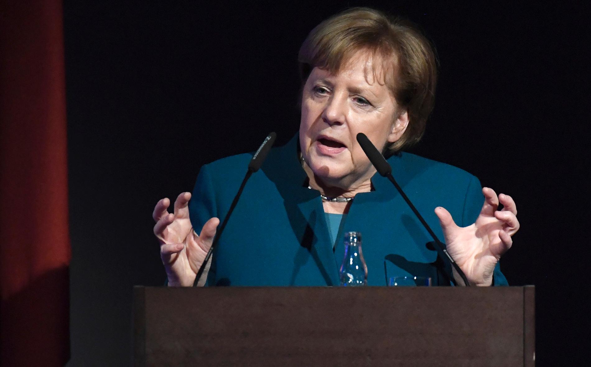 Ännu är det långt kvar tills segern över IS kan ropas ut, enligt Tysklands förbundskansler Angela Merkel.