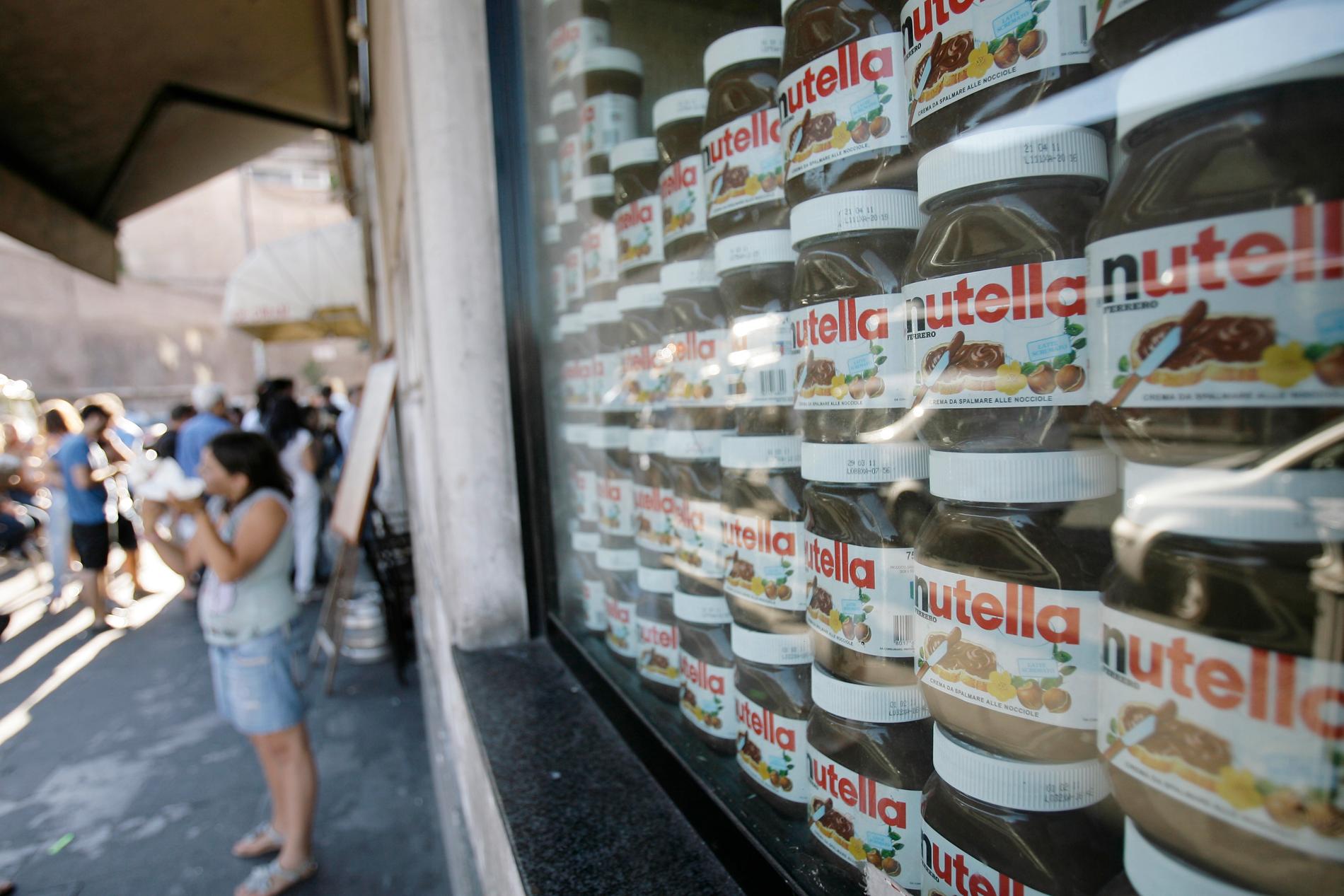 Ferrero som tillverkar Nutella stänger tillfälligt fabriken i Villers-Ecalles. Arkivbild.
