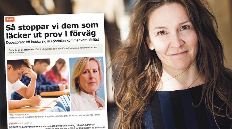 De problem Åsa Fahlén pekar på, som enkel inloggning och säker informationsöverföring, finns det redan i dag lösningar för, skriver Jannie Jeppesen.