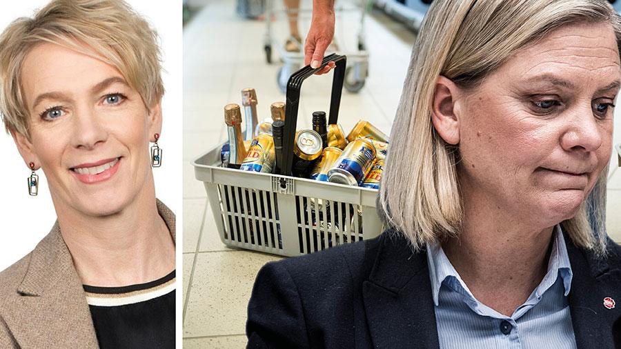 Vi vill värna om det svenska monopolet och kräver att förslaget på höjd alkoholskatt dras tillbaka. Vi kan inte ha en svensk alkoholpolitik som bygger på pandemier och stängda gränser, skriver Anna-Karin Fondberg, Sveriges bryggerier.