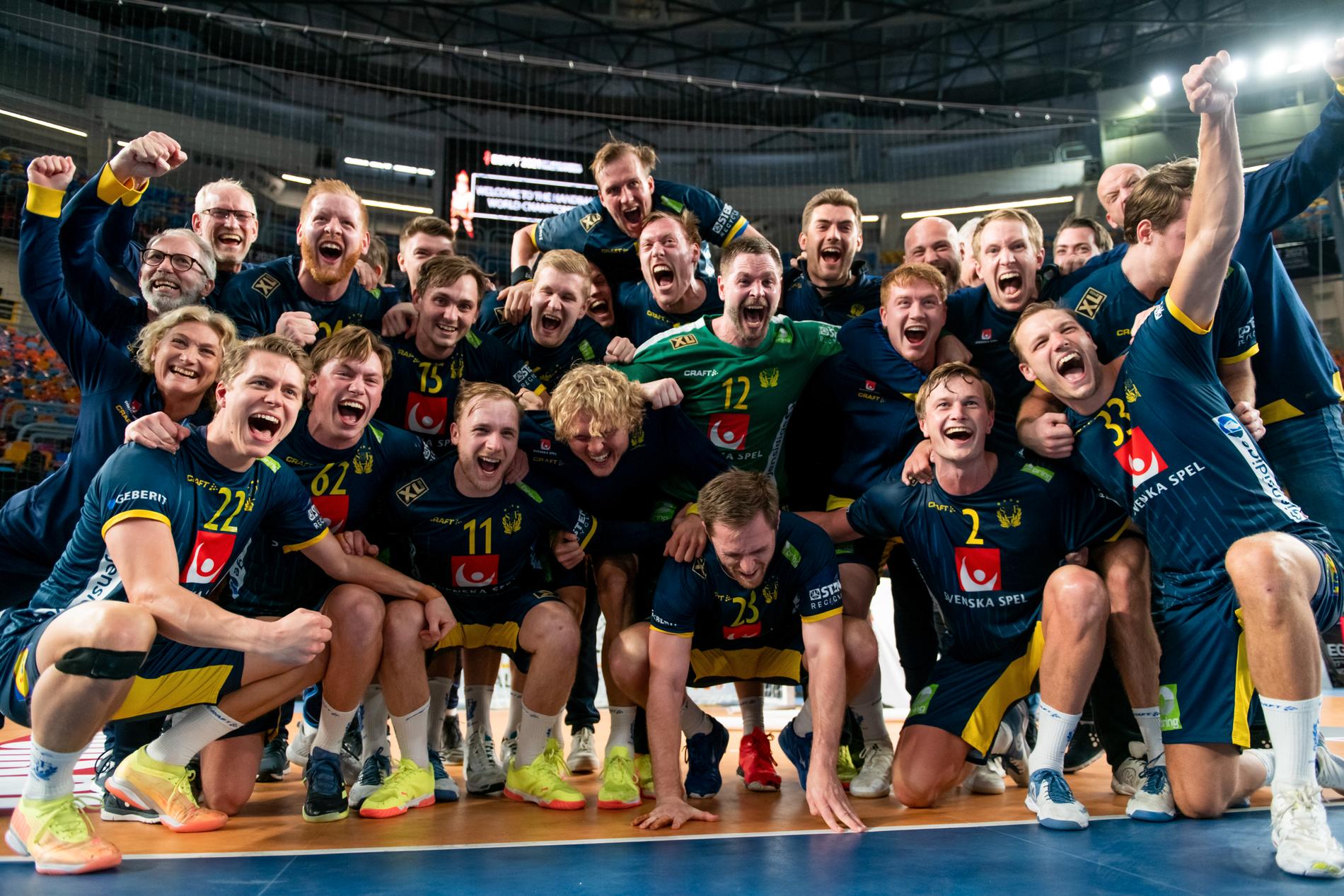 Den svenska truppen som gav oss ett sensationellt VM-silver i januari