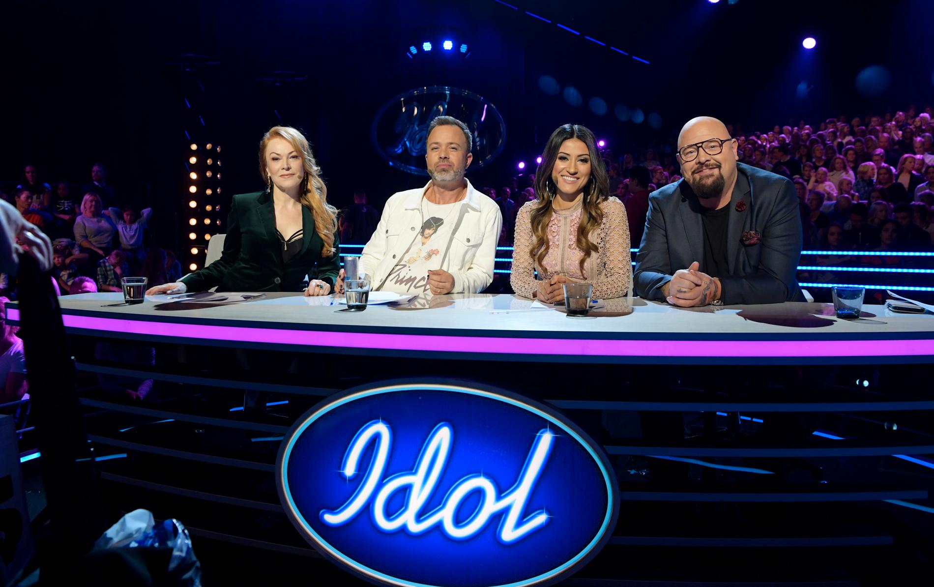 Förra säsongens ”Idol”-jury.