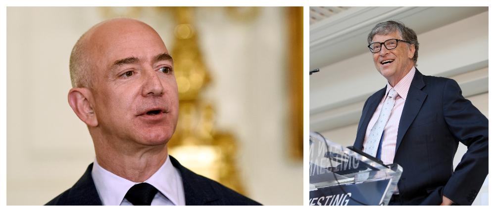 Jeff Bezos blir inom kort världens rikaste person när hans förmögenhet är större än Bill Gates.