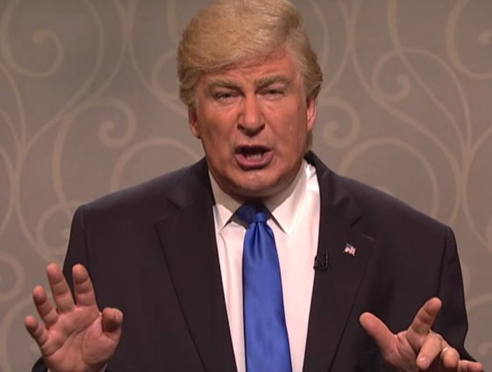 Alec Badwin vann för sina Donald Trump-parodier i ”Saturday night live”.