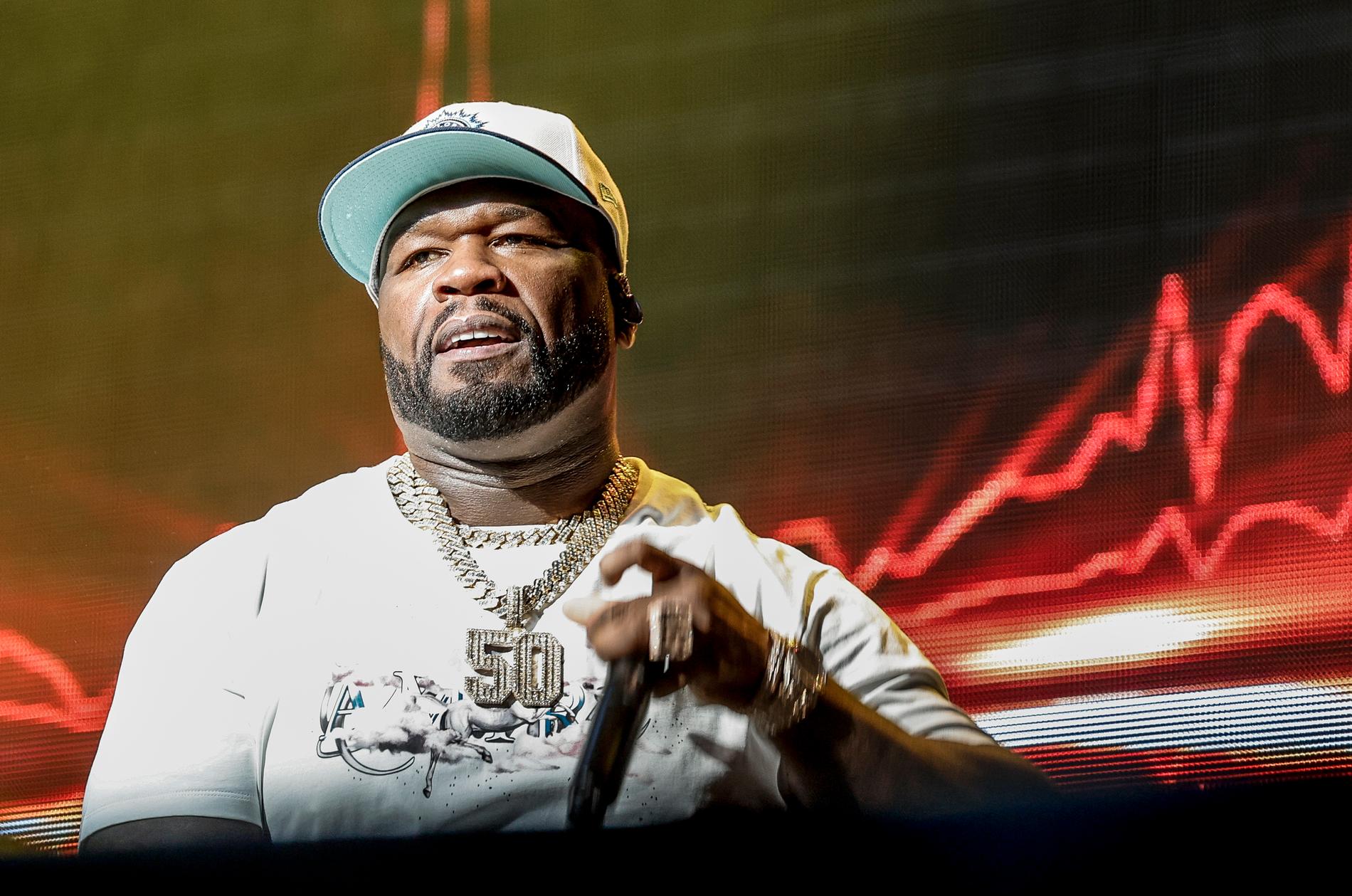 "När jag förälskade mig i hiphop så var det viktigt att du hade din egen stil, din grej som du representerade" säger Curtis "50 Cent" Jackson. Han firar att debutskivan "Get rich or die tryin'" fyller 20 år och besöker Stockholm på sin världsturné. Arkivbild.
