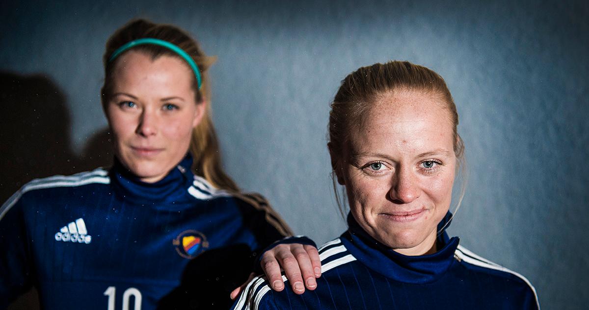 Tillsammans gjorde Mia Jalkerud och Madeleine Stegius 94 mål på två säsonger.