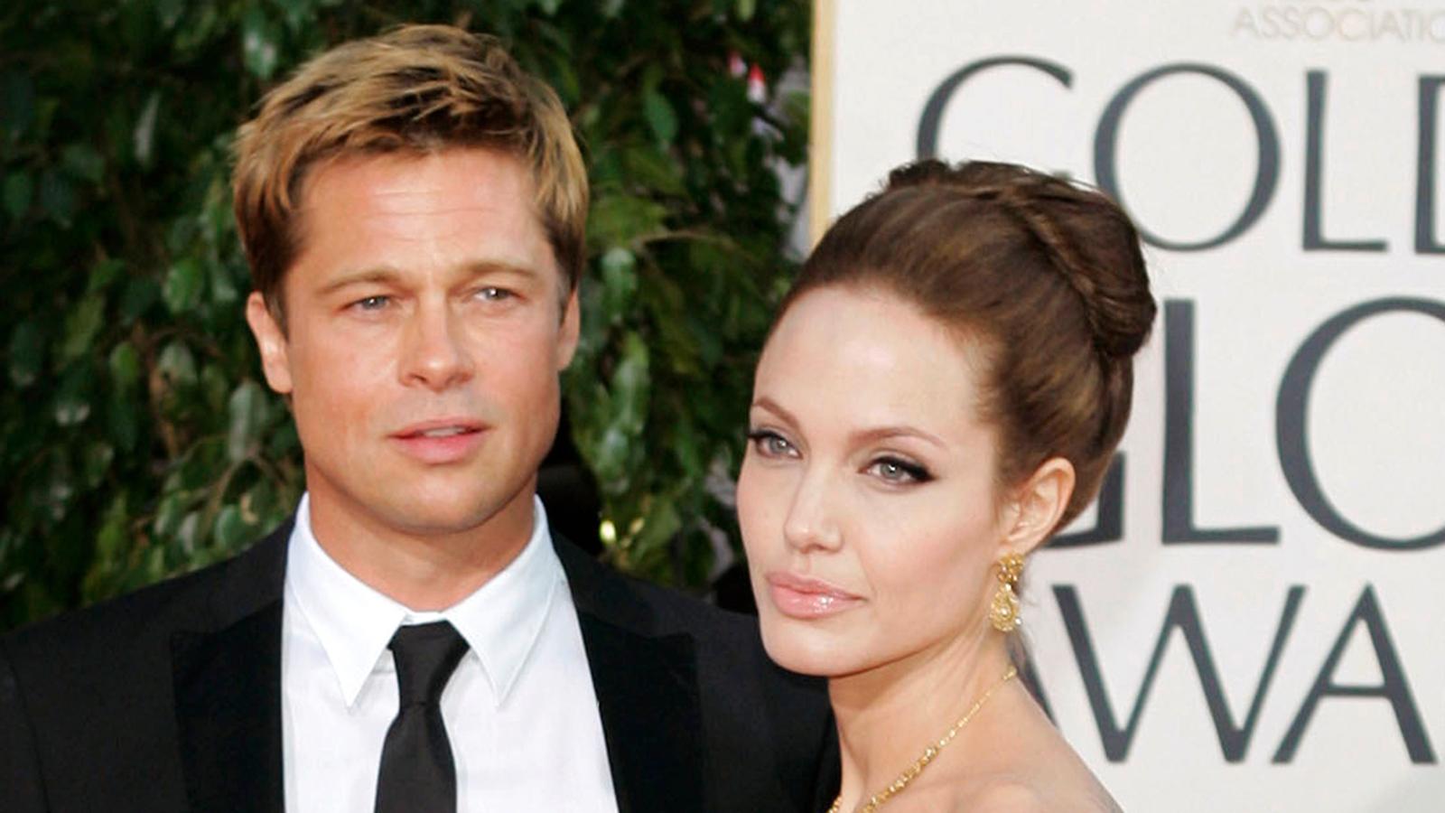 Brad Pitt och Angelina Jolie.