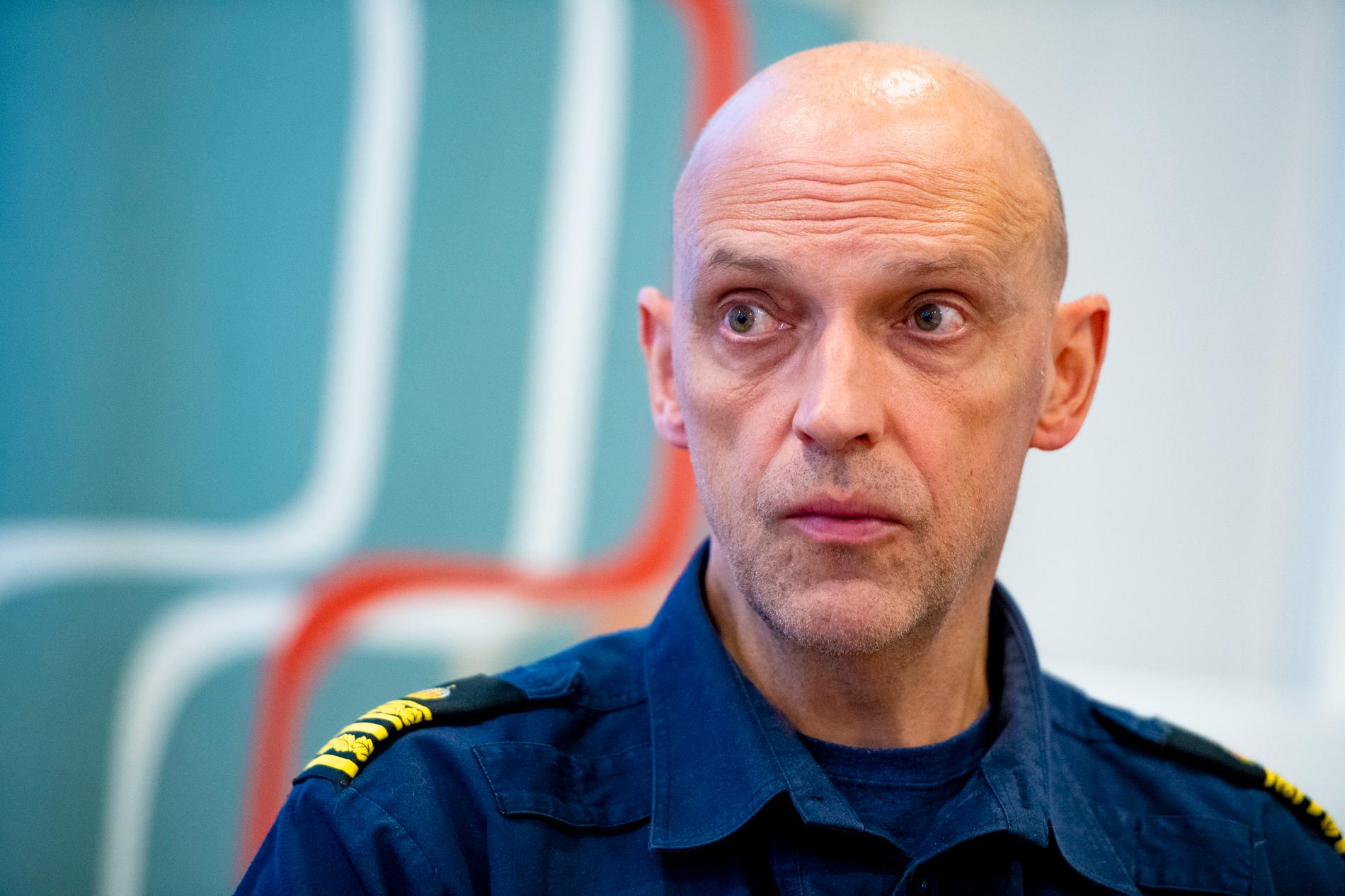 Jale Poljarevius, polisens underrättelsechef i region Mitt