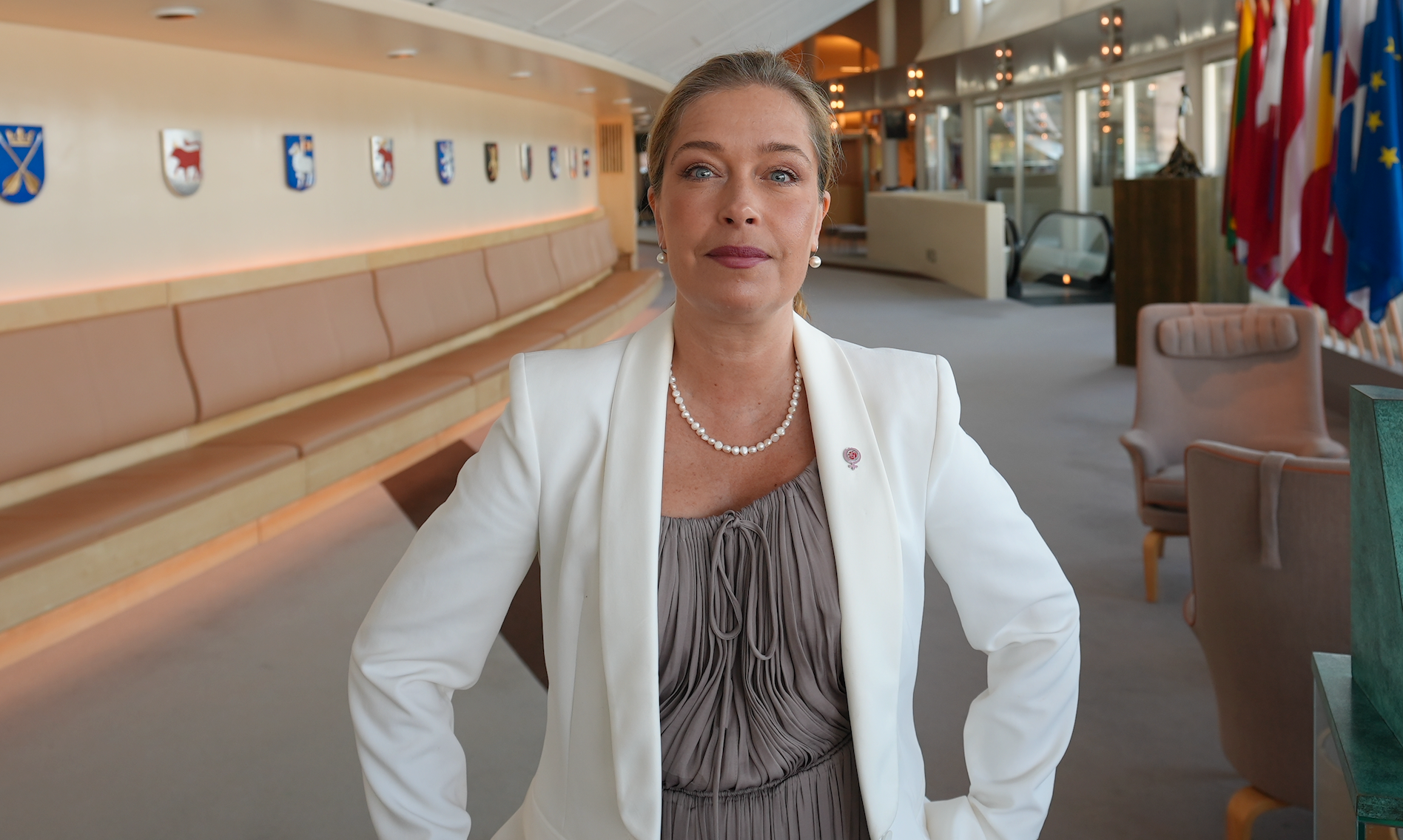 Annika Strandhäll, ordförande för S-kvinnor.