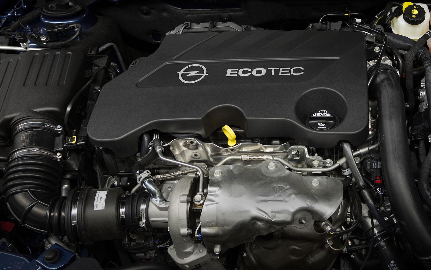Opel EcoTec-dieselmotor.