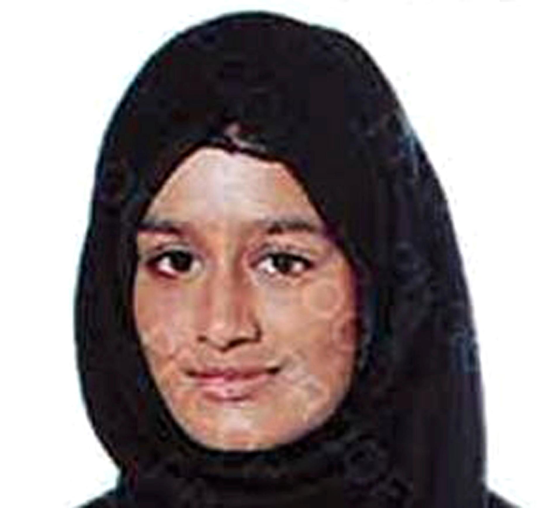 IS-anhängaren Shamima Begum.