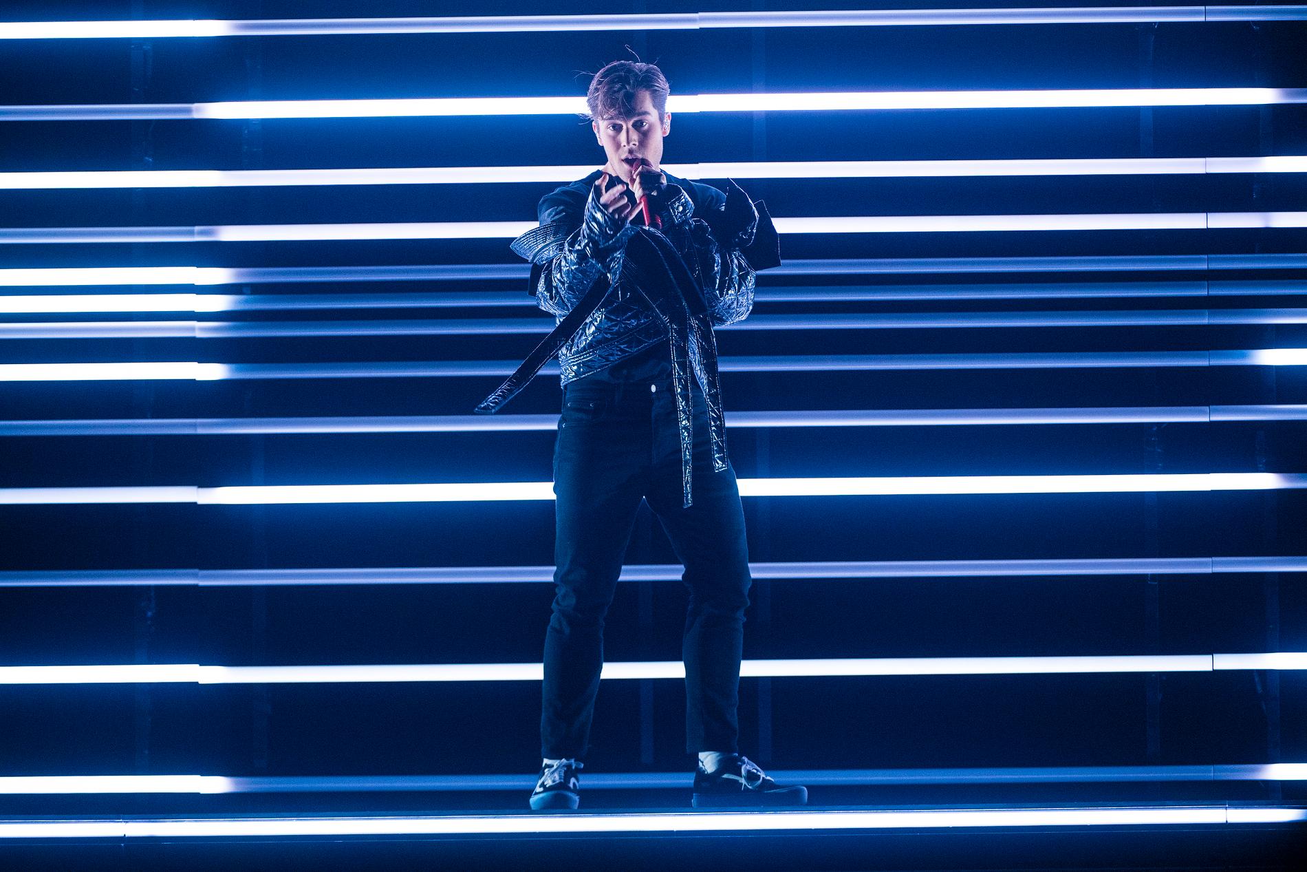 Benjamin Ingrosso i Melodifestivalens final