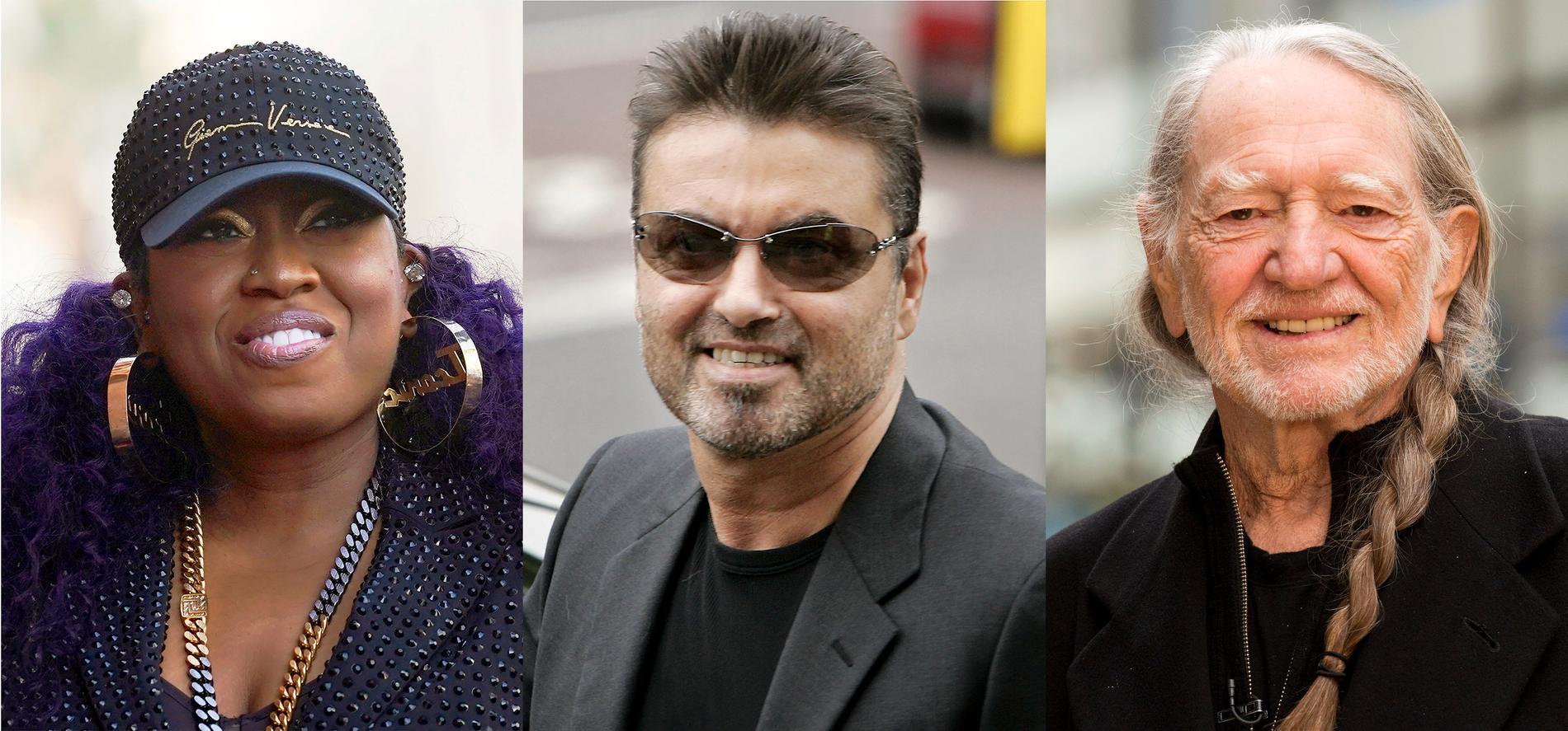 Missy Elliott, George Michael och Willie Nelson får ta plats i Rock & Rall Hall of fame.