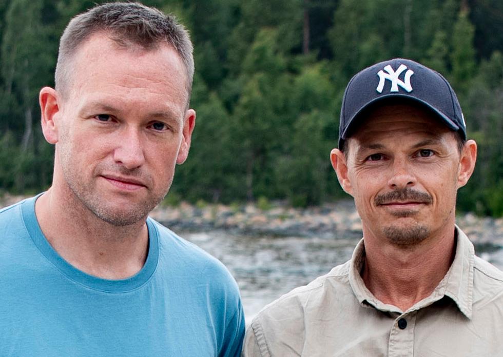 Aftonbladets Torbjörn Ek och Peter Wixtröm på plats vid den svensk-finska gränsen.