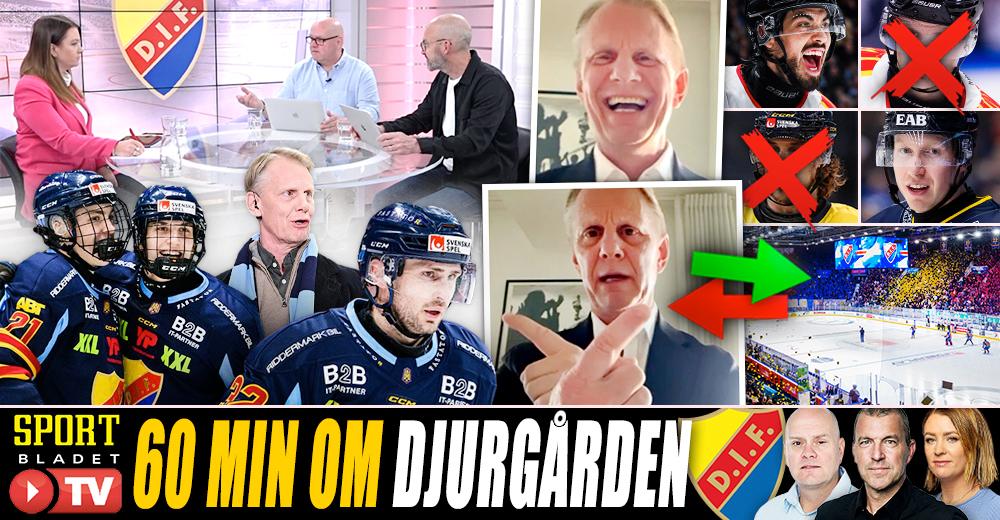 TV-special: 60 minuter BARA om Djurgården – med Wikegård
