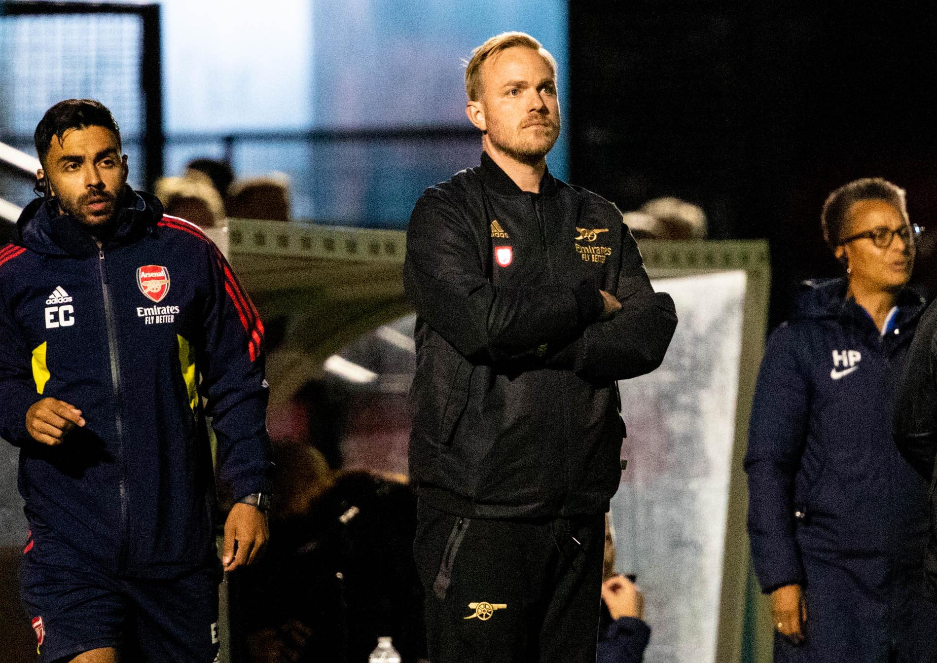 Arsenals svenske tränare Jonas Eidevall.