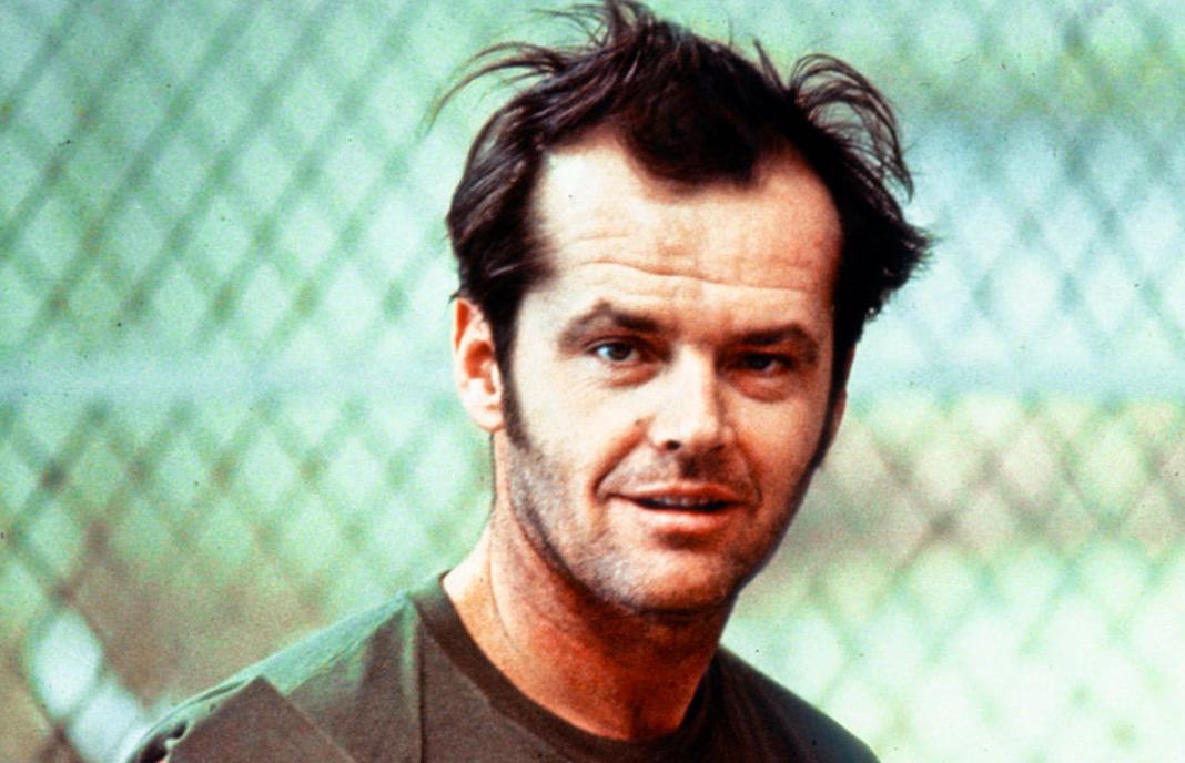Jack Nicholson i ”Gökboet” – alltför normal, enligt Virtanen.