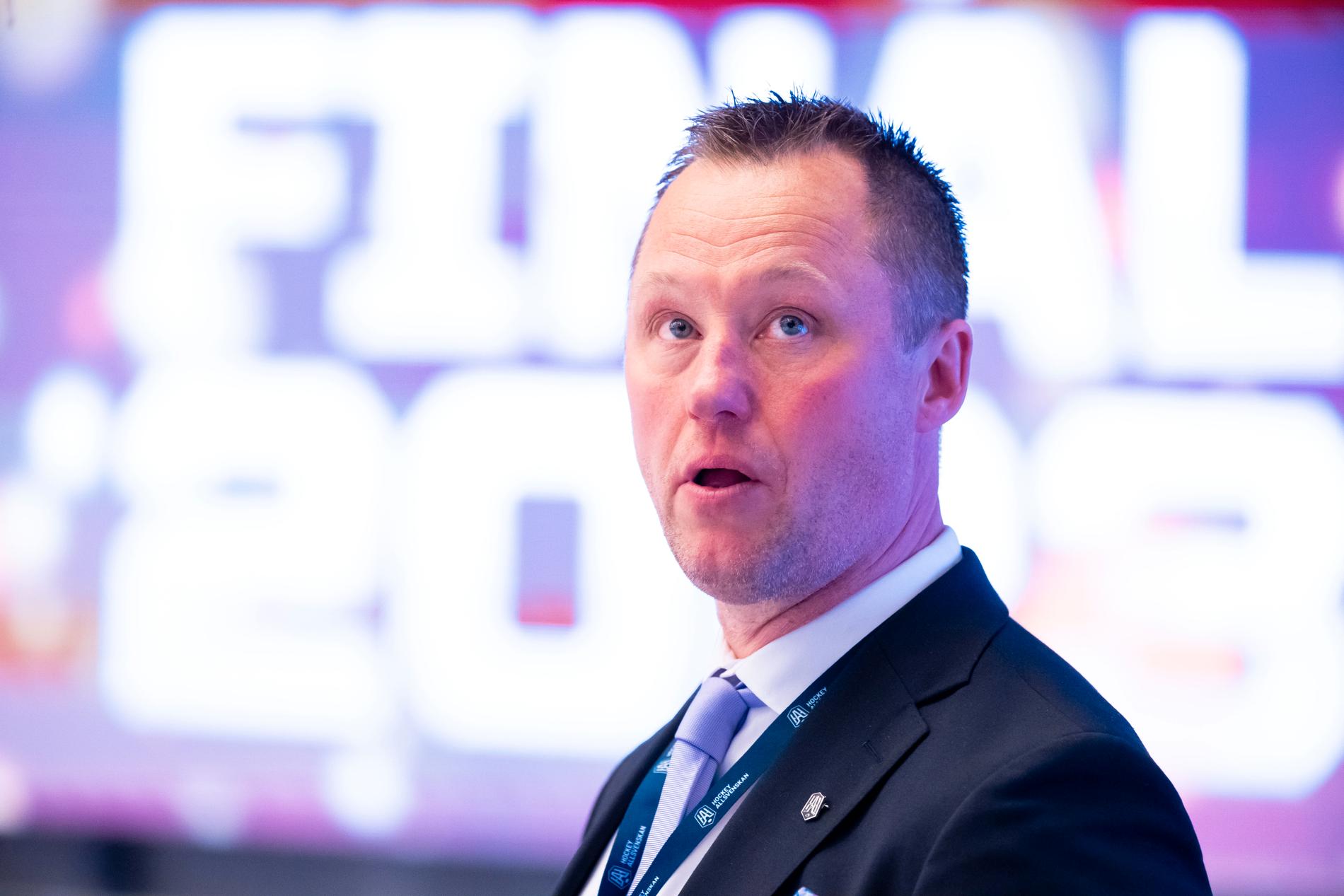 Hockeyallsvenskans sportchef Erik Ryman.