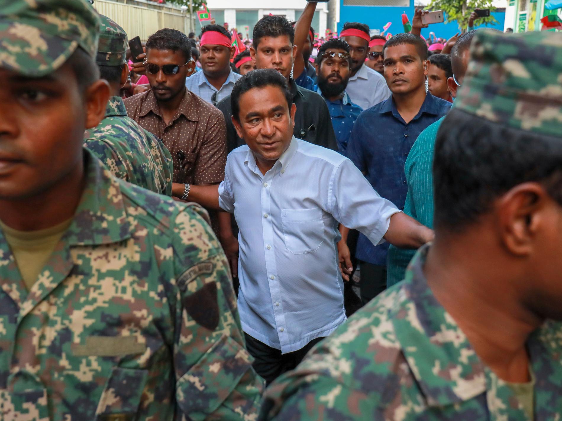 Maldivernas fängslade expresident friad av HD