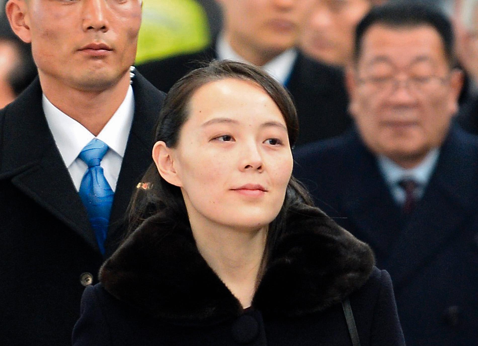 Kim Yo-jong, syster till den nordkoreanska ledaren Kim Jong-un