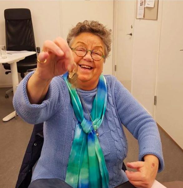 Bara en dryg månad innan hon dog kunde Agnetha Söderhjelm glatt skramla med nycklarna till Möjligheternas kvinnors egna lokal på Malmvägen i Sollentuna, något hon hade kämpat hårt för. 