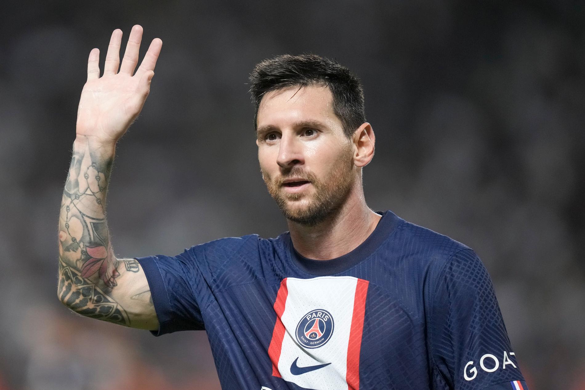PSG:s Messi vann priset Ballon d´Or i fjol. 