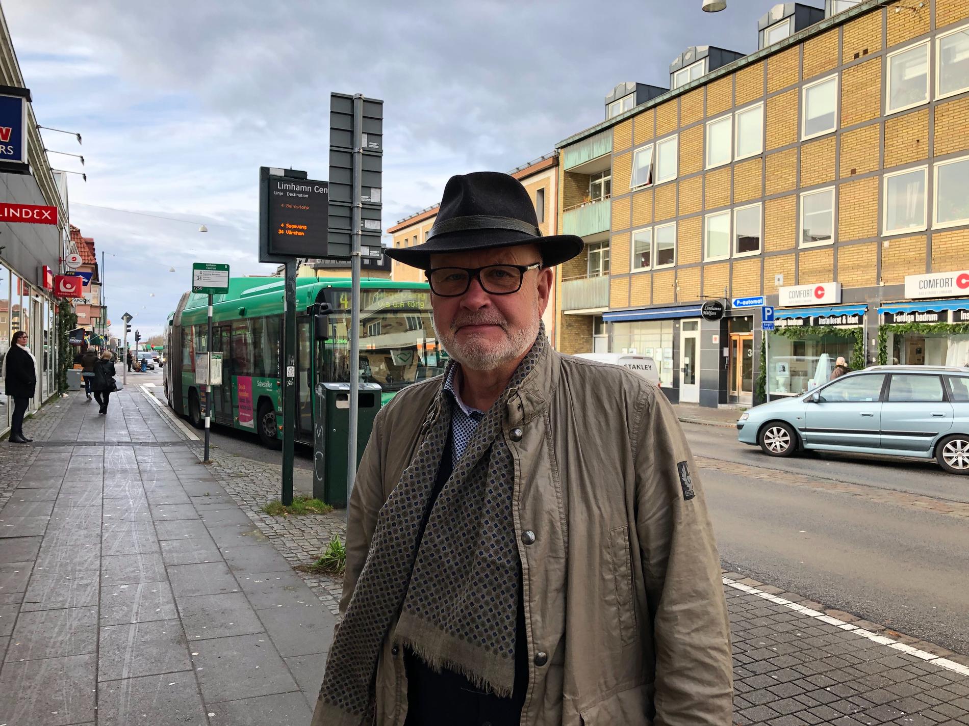 Av de Limhamnsbor Aftonbladet pratade med var Ulf Törnqvist ensam om att uppskatta förslaget.