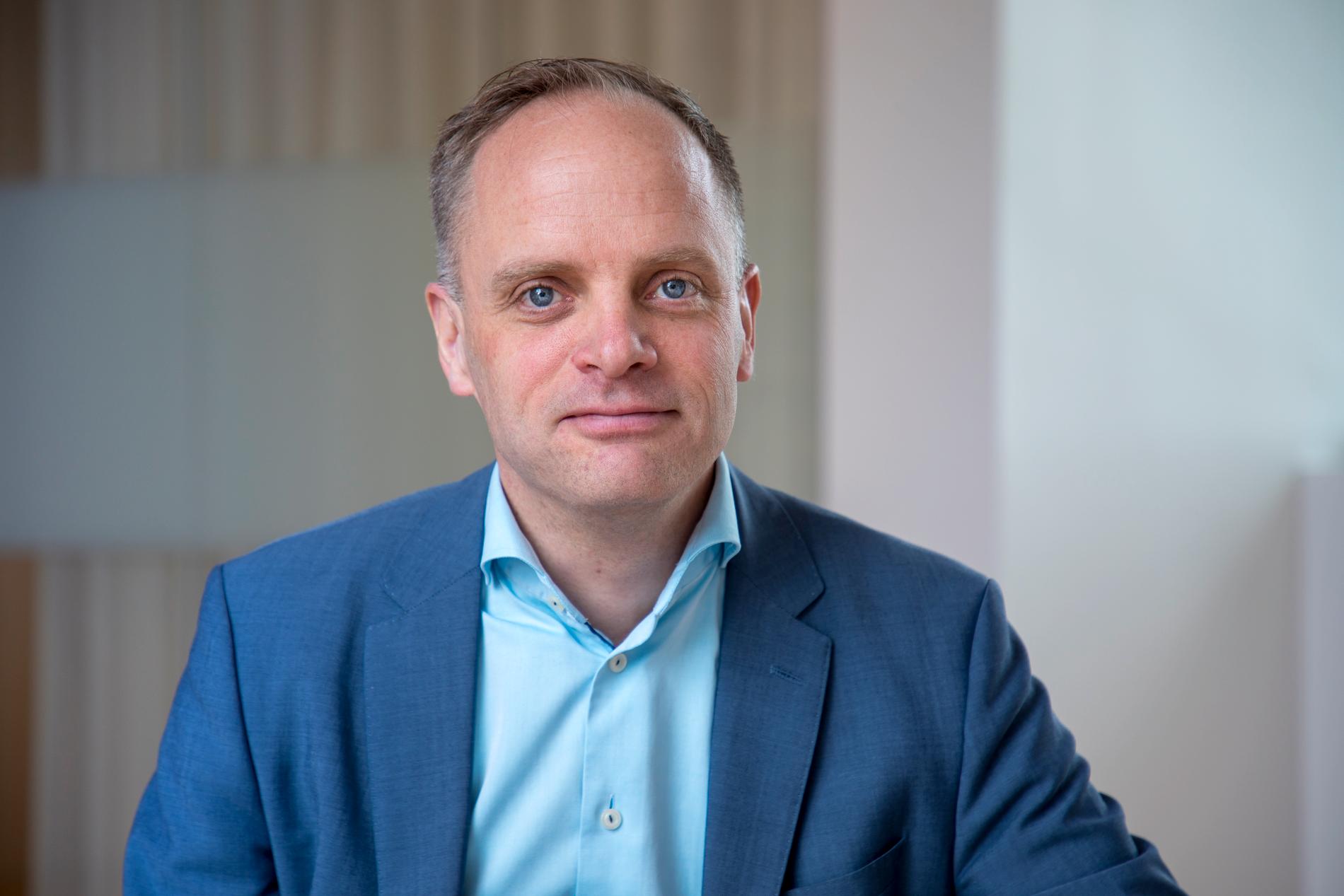 Jonas Stenbeck, chef för Vattenfall Försäljning. 