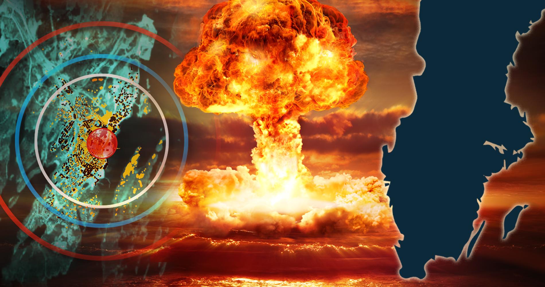 Det händer om en stad i Sverige atombombas