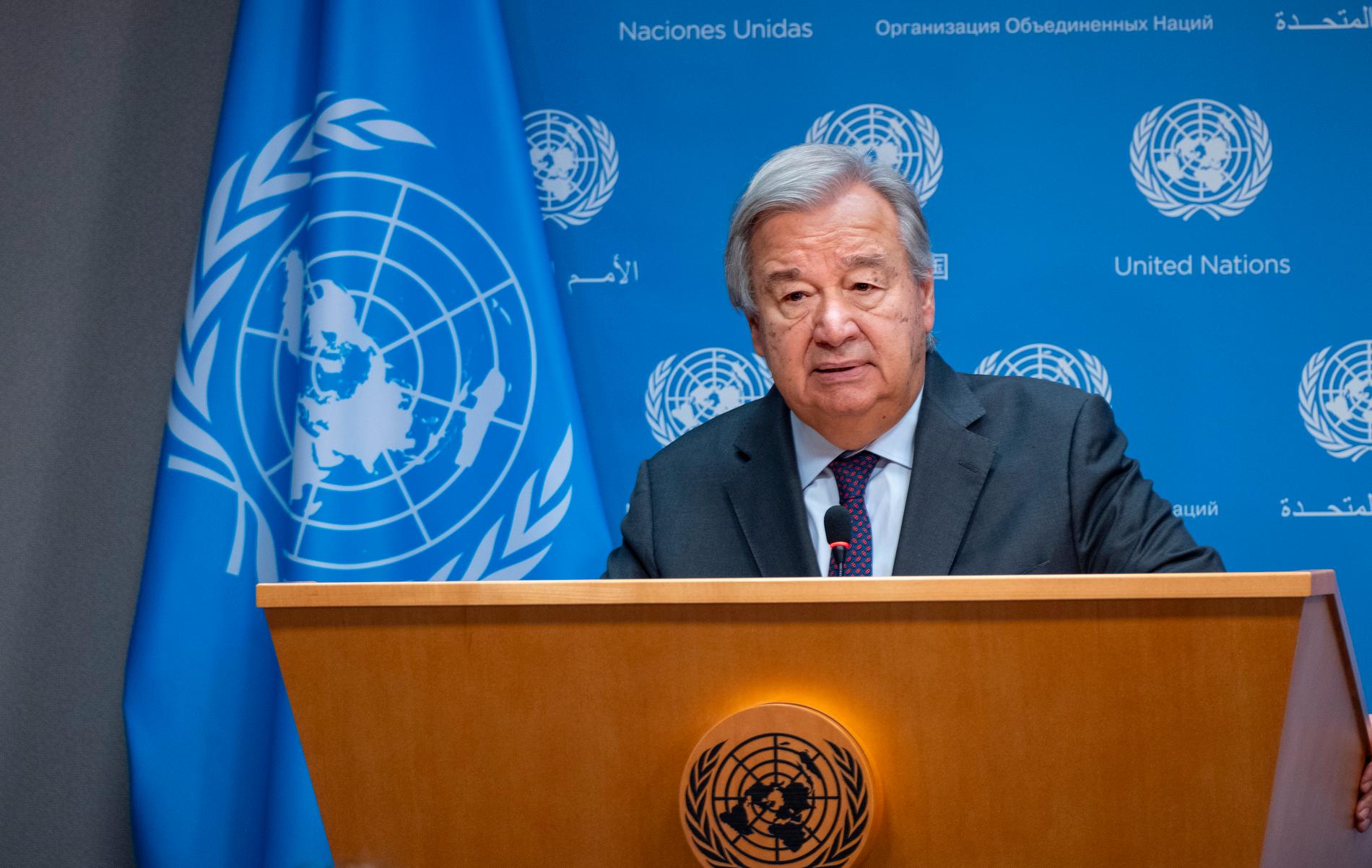 António Guterres.