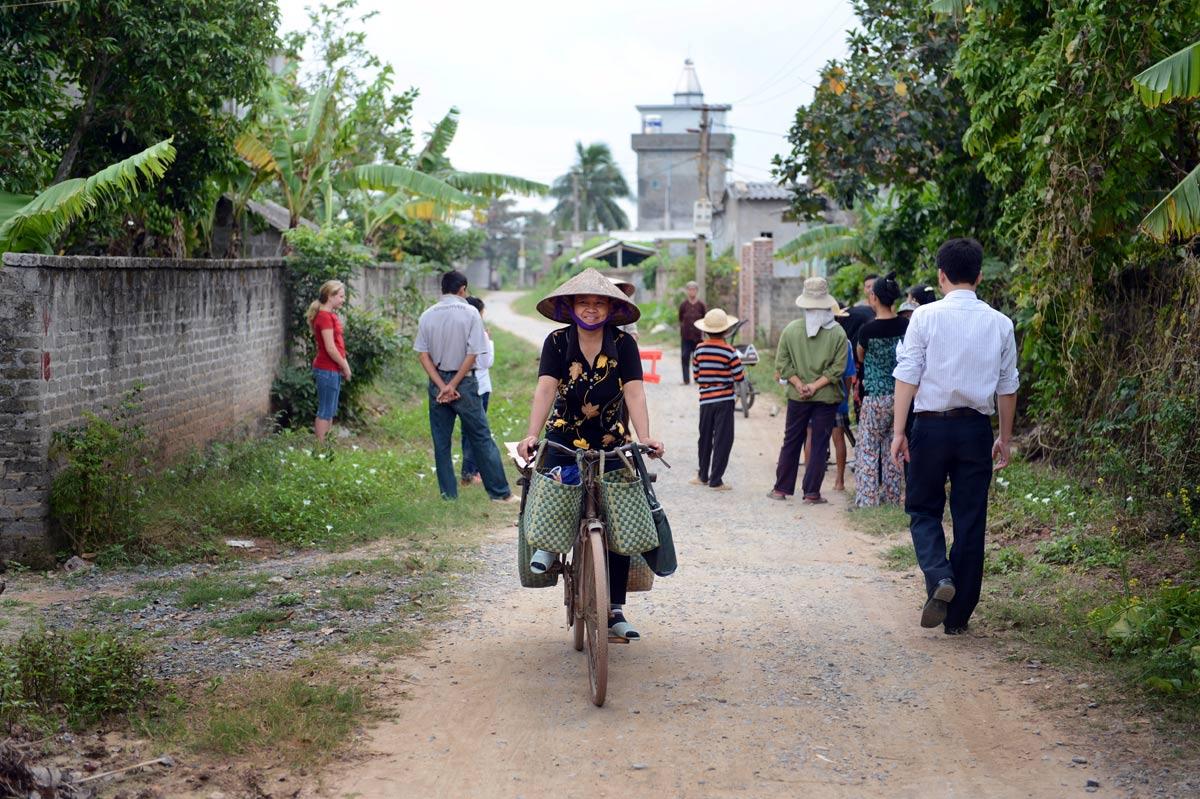 Trungs familj bor i Thanh Giang i Hai Duong-provinsen, två timmar från Hanoi.