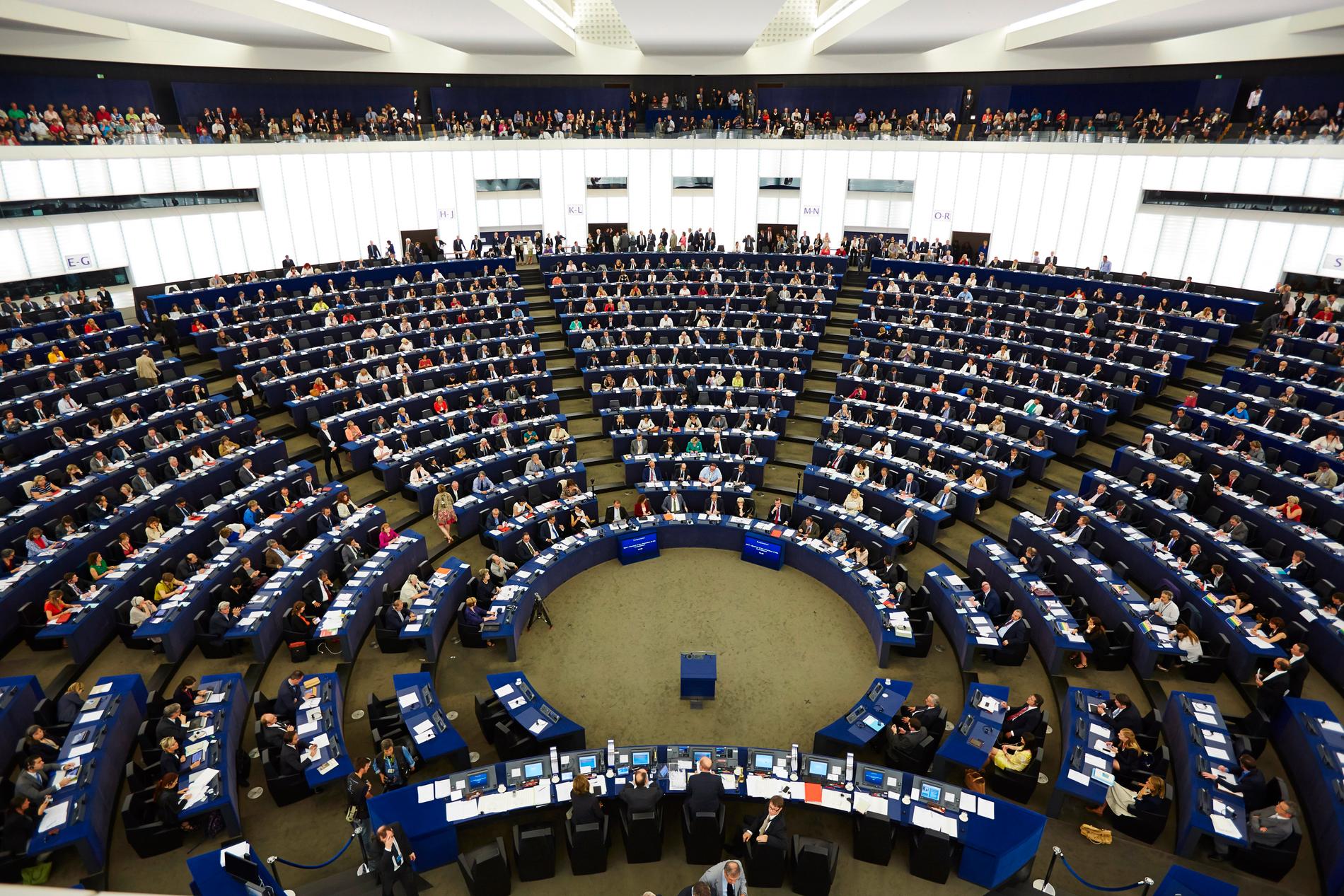 EU-parlamentet i Strasbourg. Arkivbild.