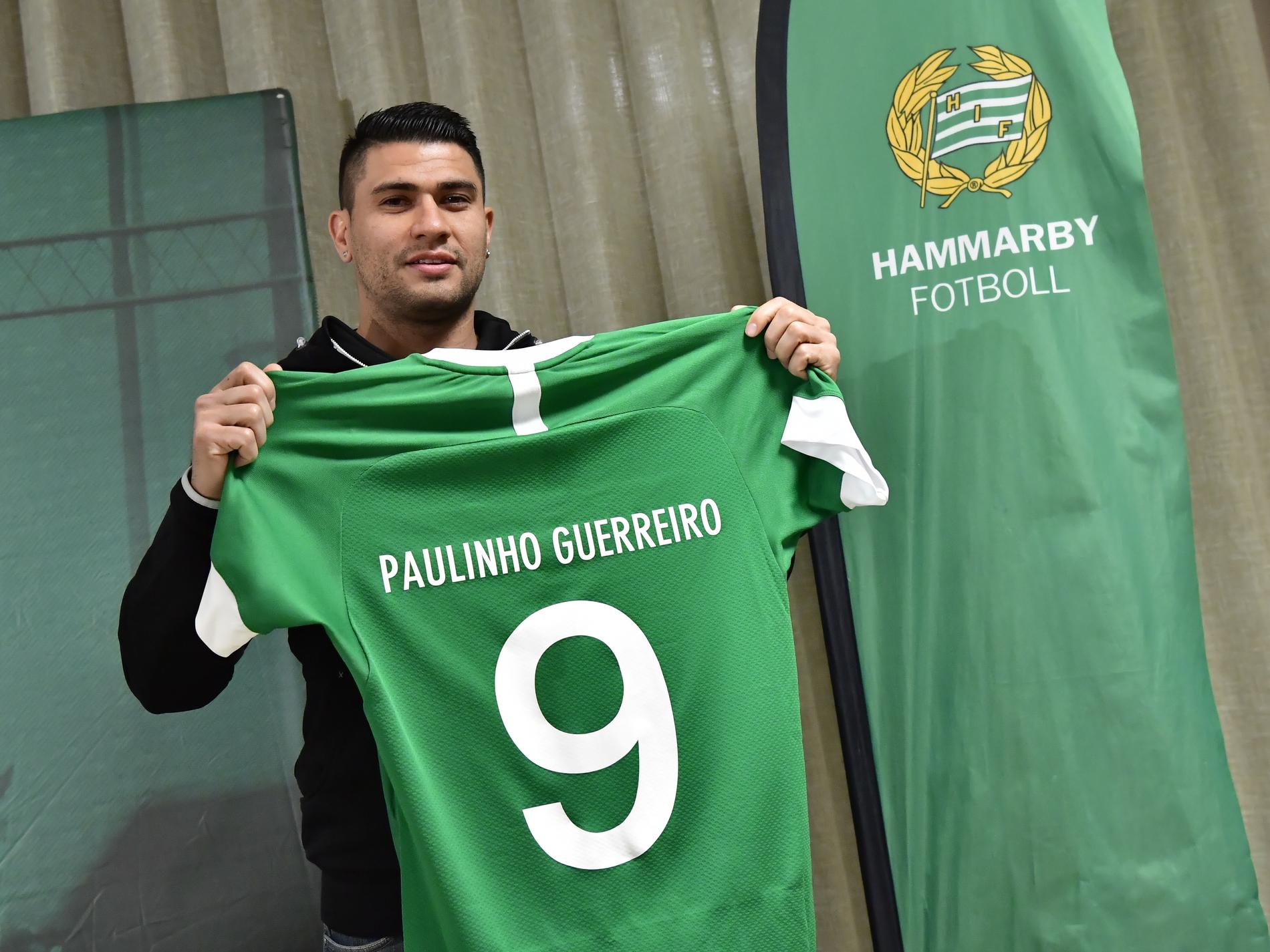 Paulinho har skrivit på för två år med Hammarby.