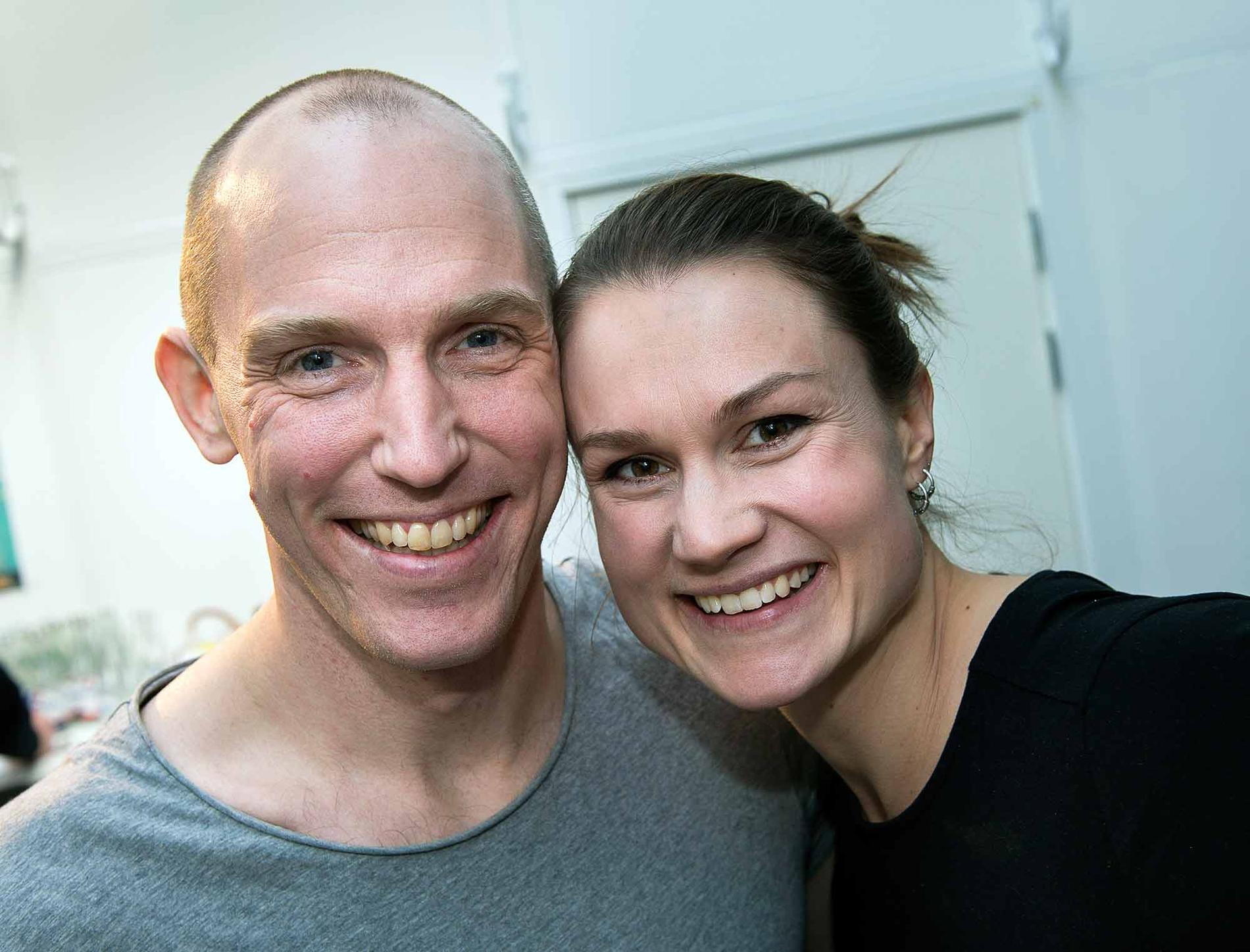 Björn Ferry och Heidi Andersson.