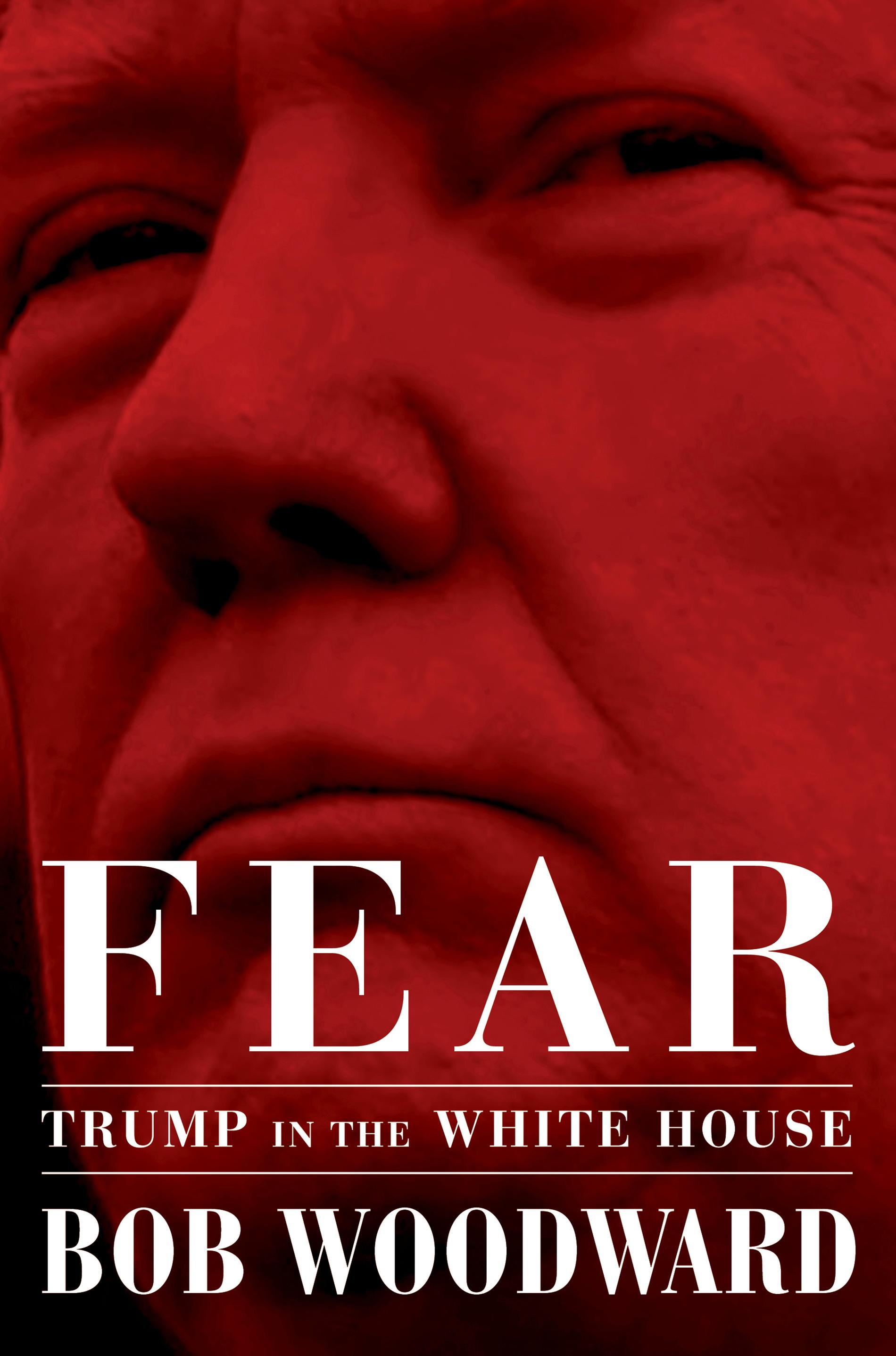 Boken "Fear: Trump in the White House" av Bob Woodward.