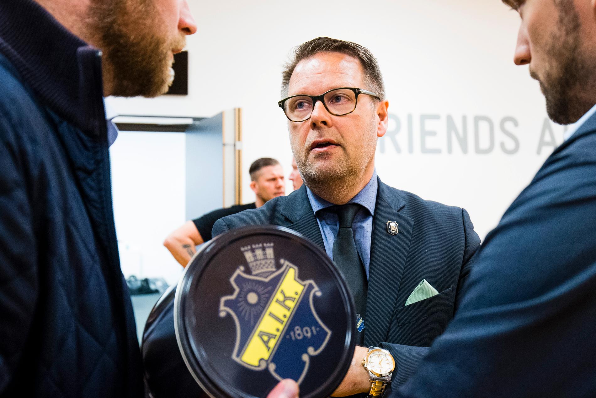Mikael Ahlerup tog över som VD i AIK 1 augusti 2015.