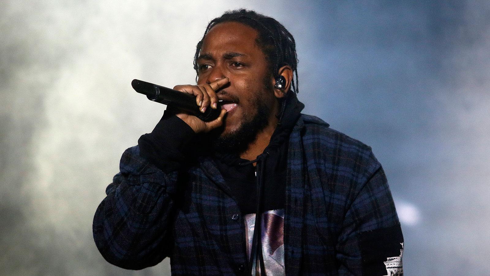 Kendrick Lamar (arkivbild pga fotoförbud i Globen).
