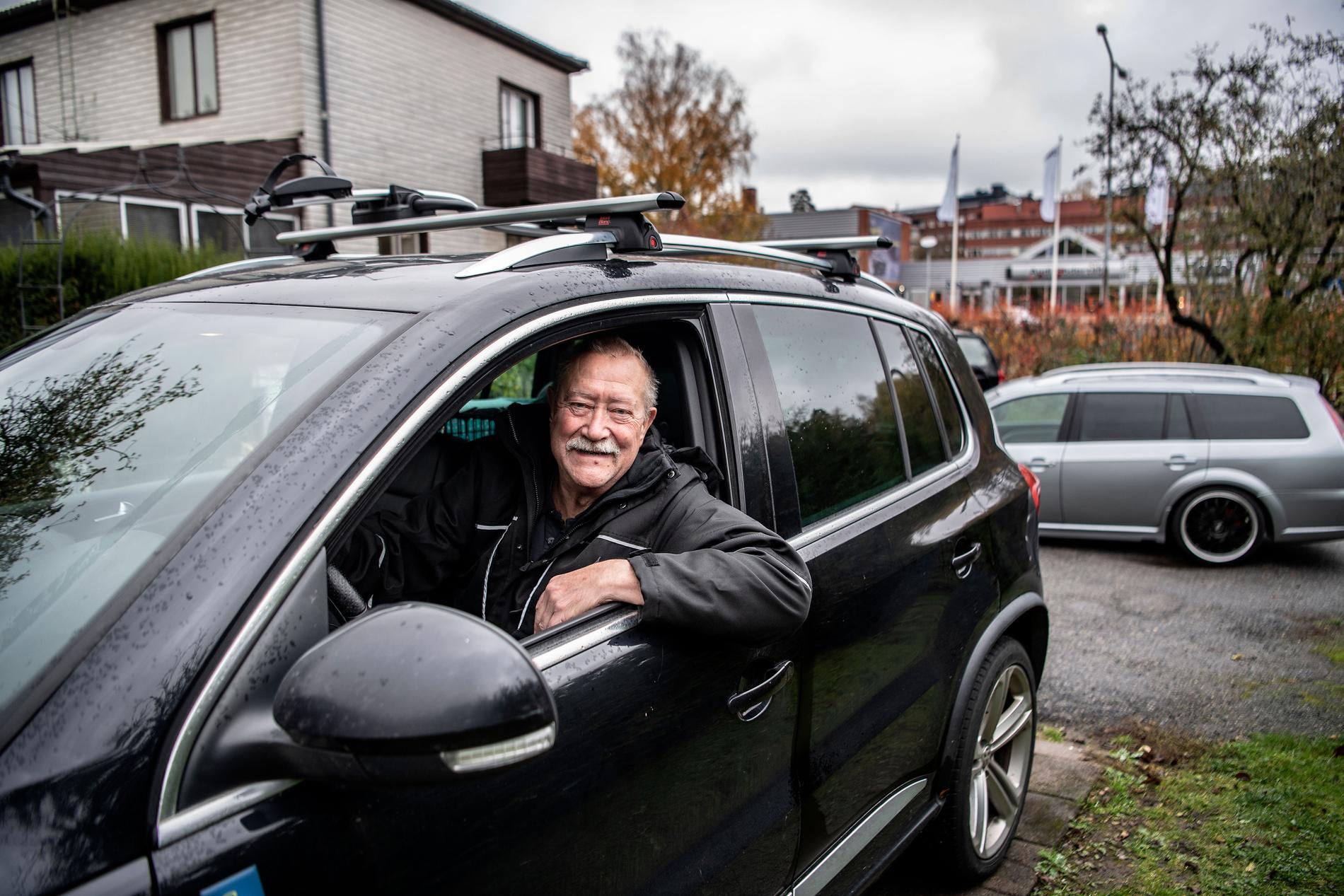 Enligt statistiken är Rolf Princis, 75, en av Sveriges säkraste bilförare – till följd av sin ålder.