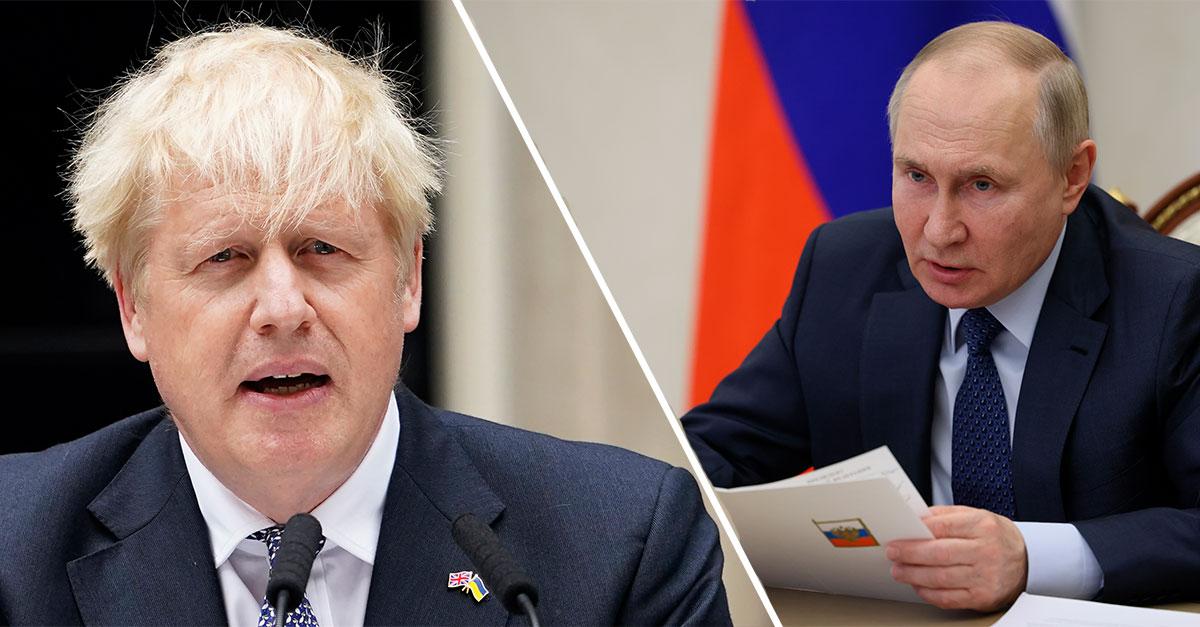 Boris Johnson: Putin kommer inte använda kärnvapen