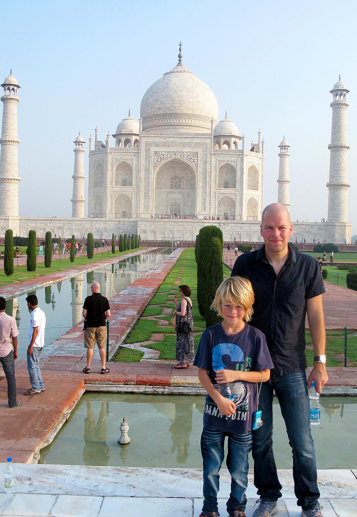 Taj Mahal – ett måste under ett besök i Indien.