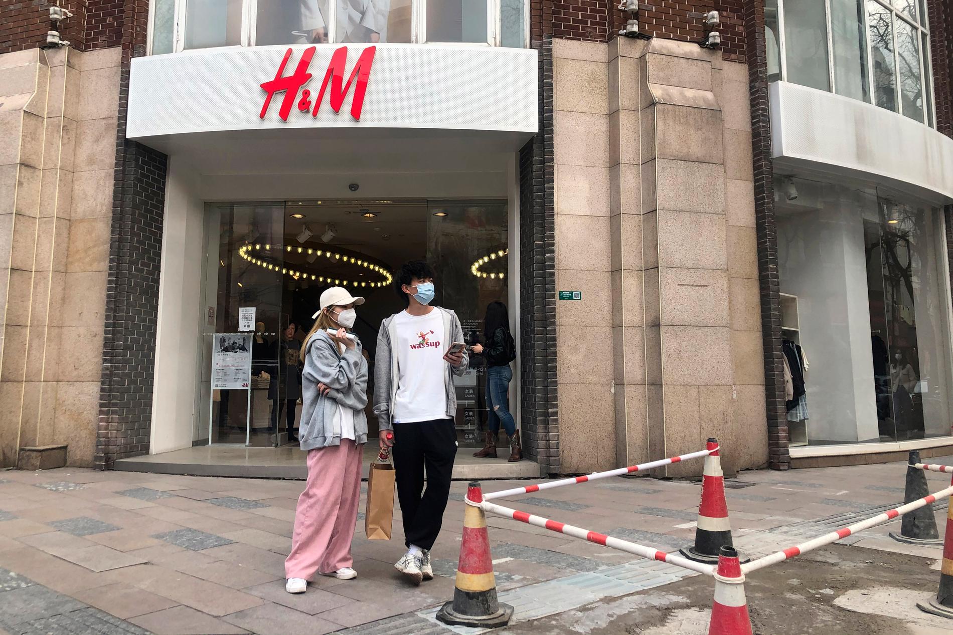 H&M har i princip raderats från internet i KIna.
