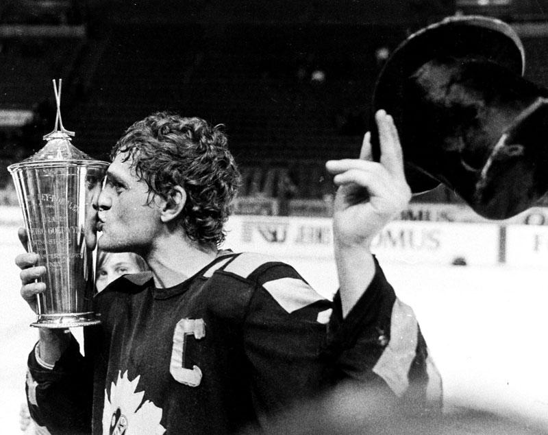Hardy firar SM-guldet 1978.