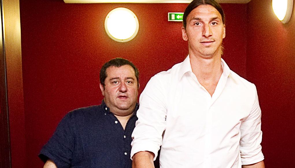 Mino Raiola har stjärnor som Zlatan Ibrahimovic och Paul Pogba i sitt stall.