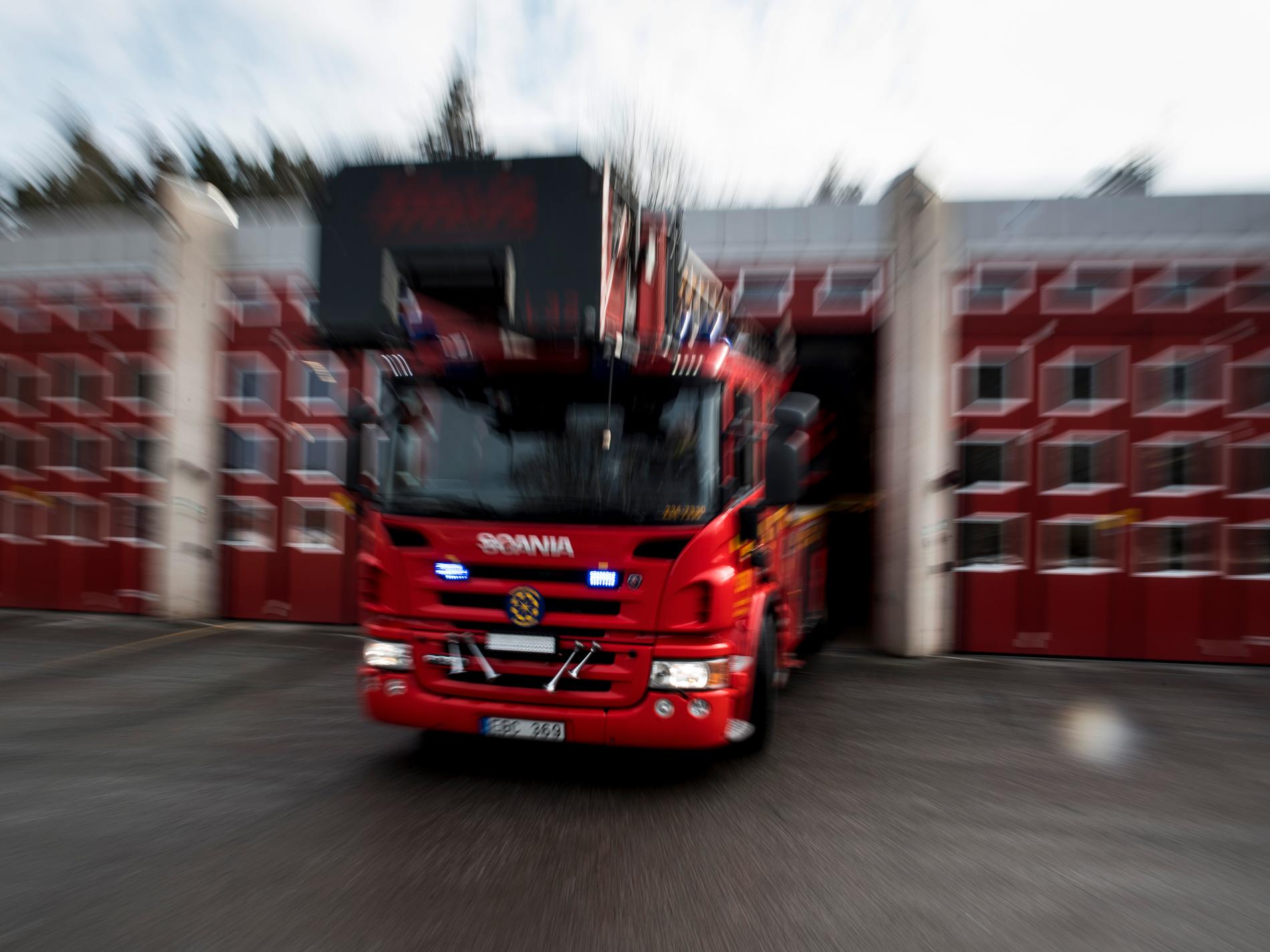 En gripen misstänkt för mordbrand i Jönköping