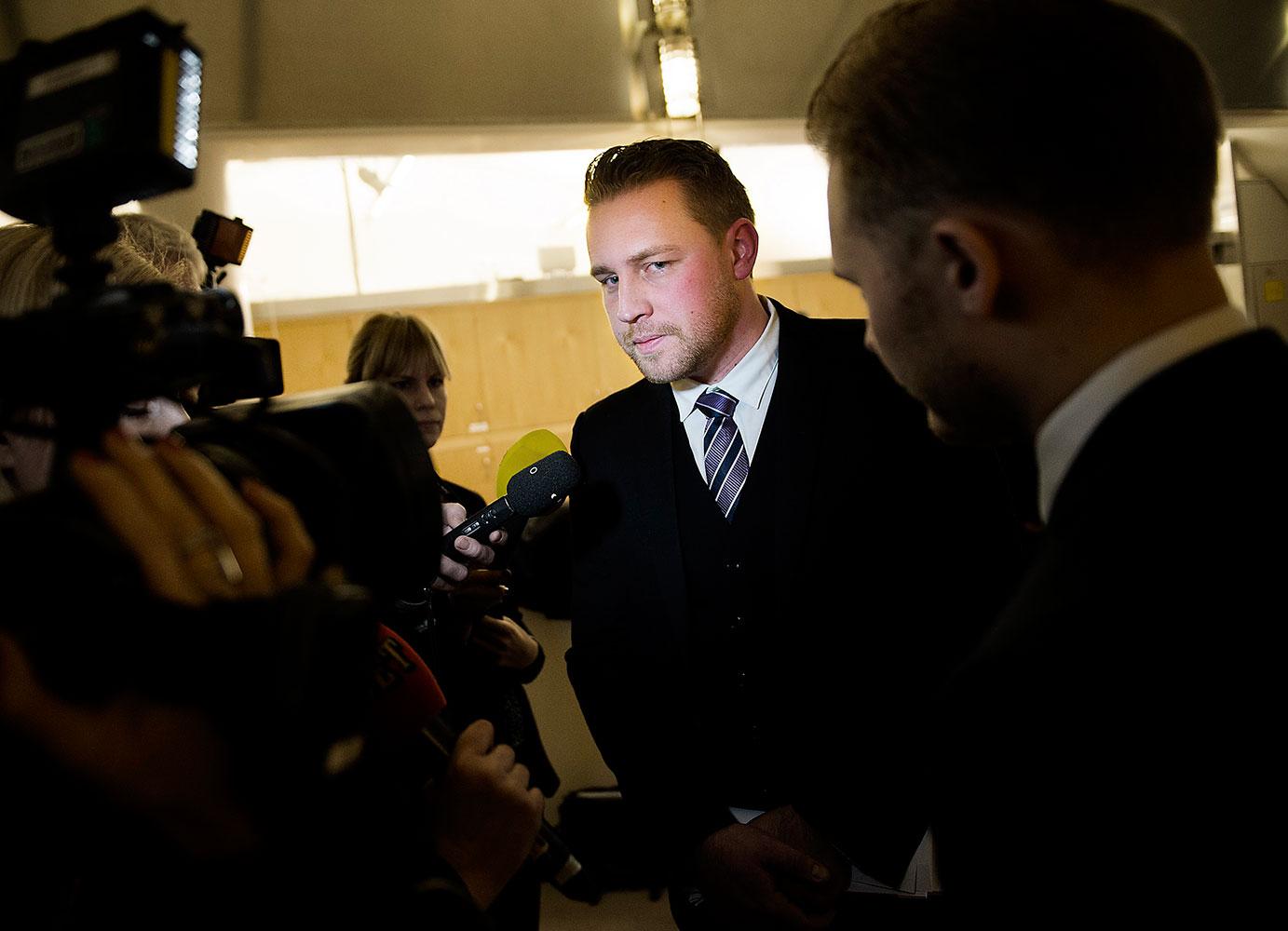 Mattias Karlsson, föredetta vikarierande SD-ledare.